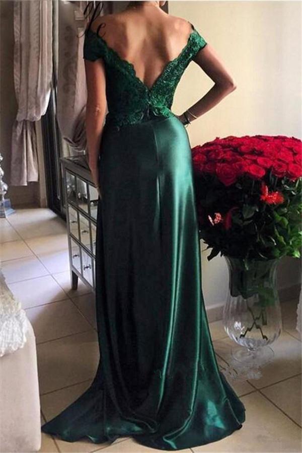 women green gown
