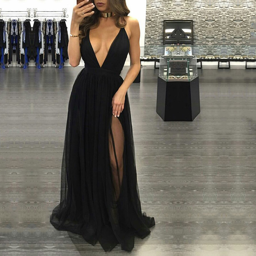 Split Front Formal Dresses