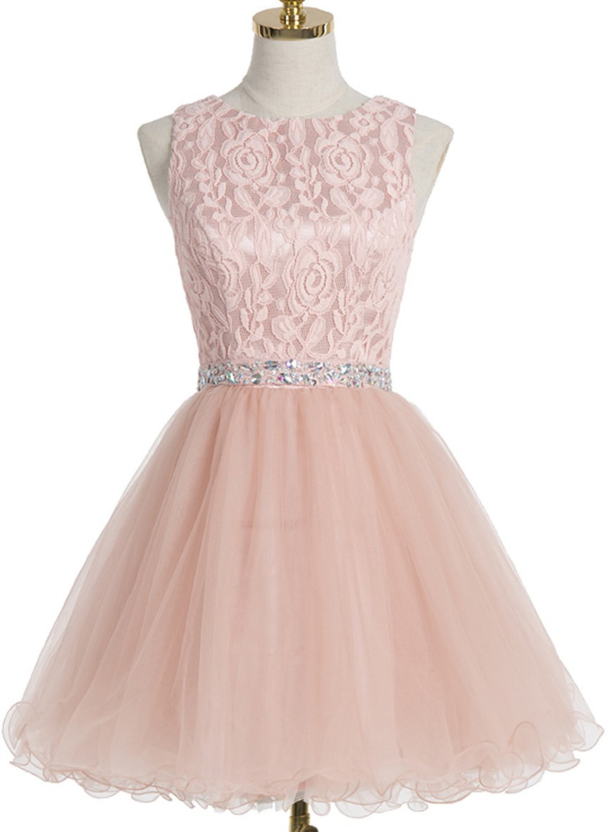 cream homecoming dresses