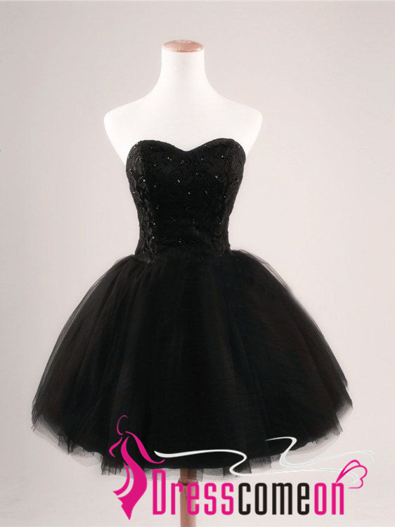 Black Short Formal Dresses