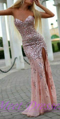 sparkly fitted dress