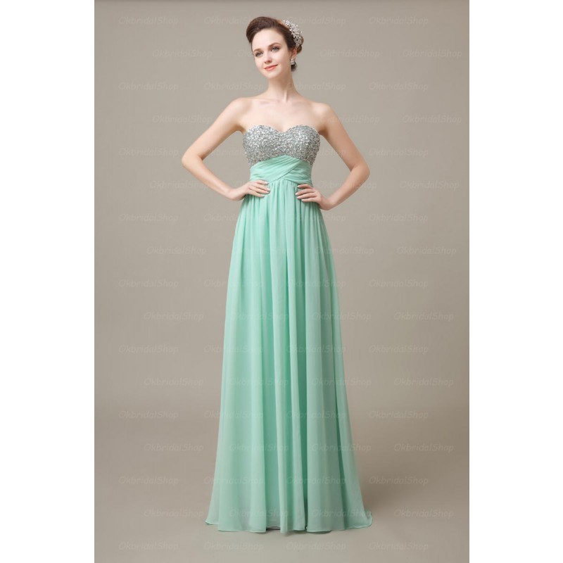 Sequin Bridesmaid Dresses Mint Chiffon Sequin Bridesmaid Dresses Mint Chiffon Custom Dress 16349